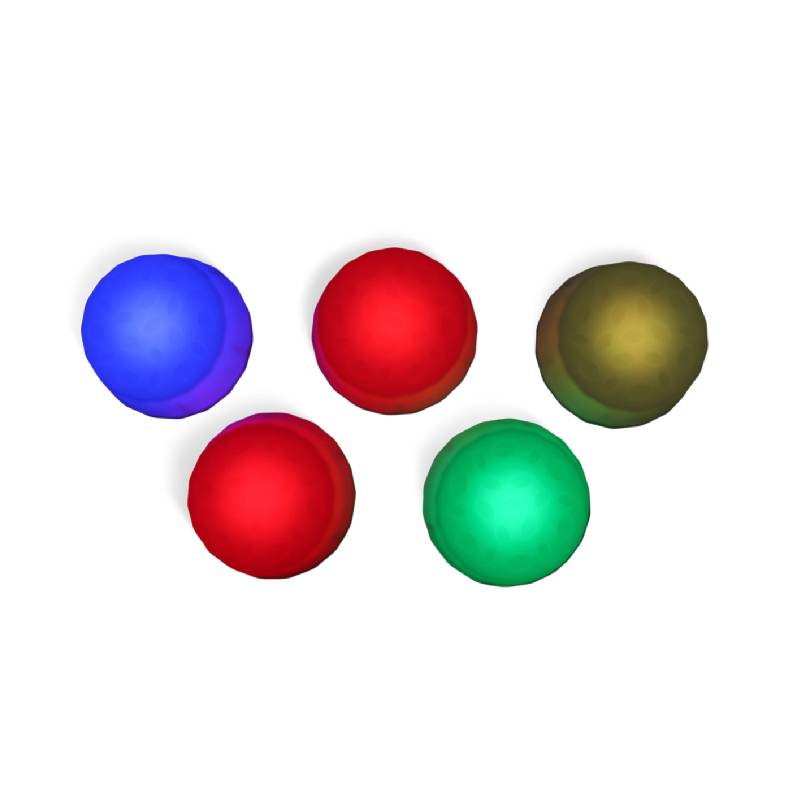 LED Balance Pod – Round Set of 5