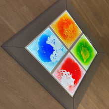 Light Up Sensory Floor Tile Kit (4 Tiles and 1 Adaptor) and Surround