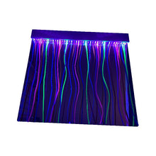 UV Mirror with Strands – 100 x 91cm Includes UV light Strip
