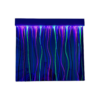 UV Mirror with Strands – 100 x 91cm Includes UV light Strip