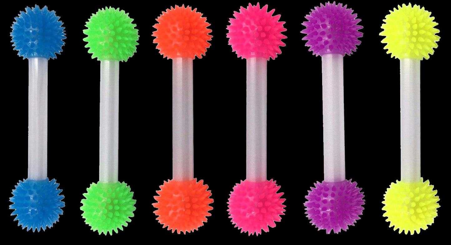 Spikey Light up Double Baton - SENsory Toys4U