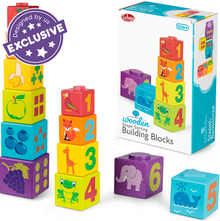 SHAPE SORTING BUILDING BLOCKS - SENsory Toys4U
