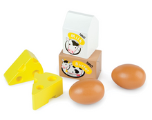 Wooden Eggs and Dairy - SENsory Toys4U