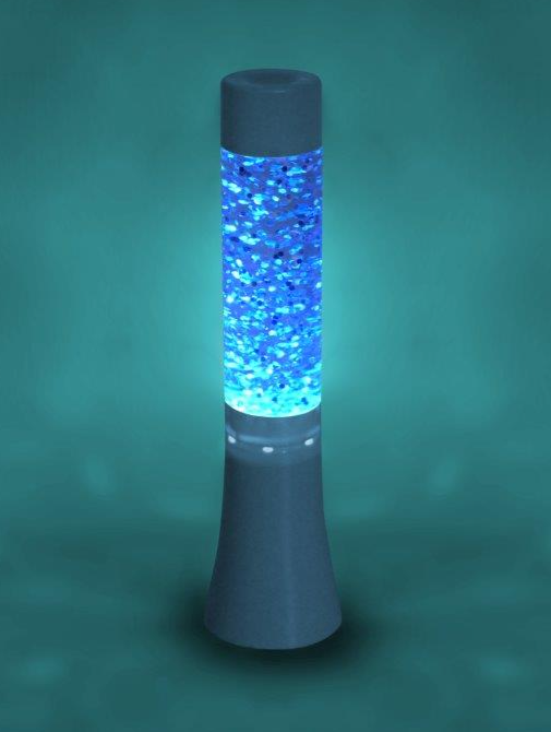 Large Colour Changing Glitter Lamp - SENsory Toys4U