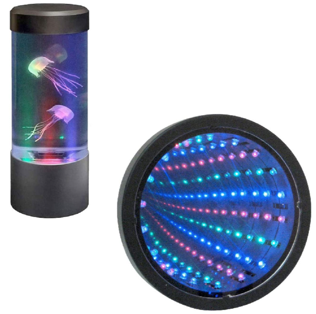 Mini Jellyfish Tank & LED Infinity Mirror - SENsory Toys4U