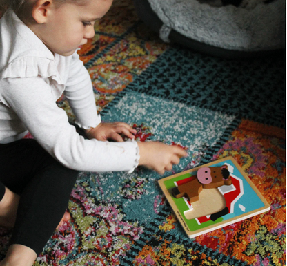 Chunky Lift-Out Puzzle - Horse - SENsory Toys4U