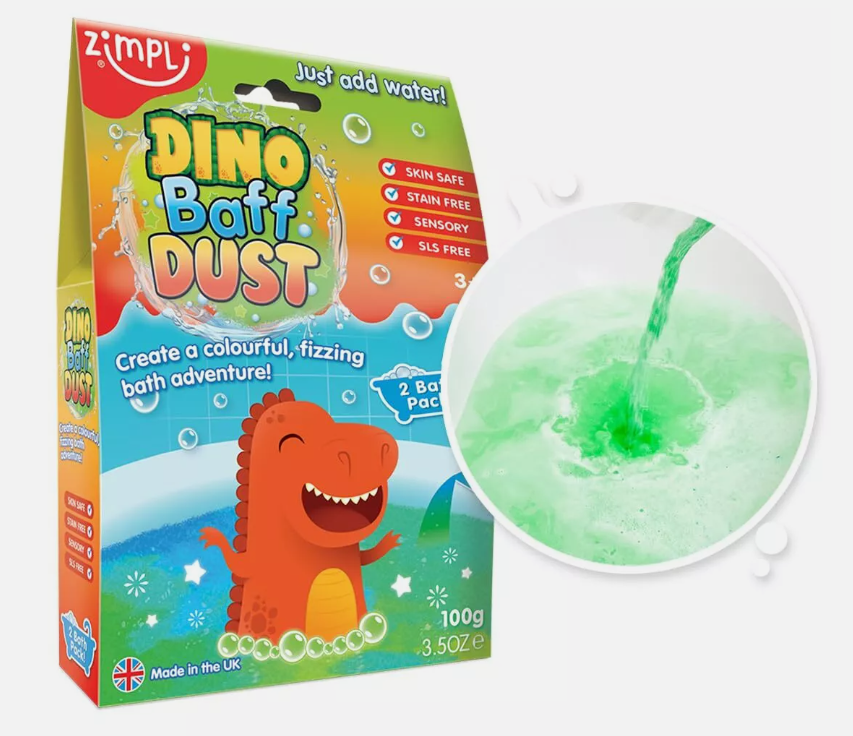 Dino Baff Dust 2 Bath Pack - SENsory Toys4U