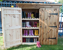Wellington Boots Storage Shed