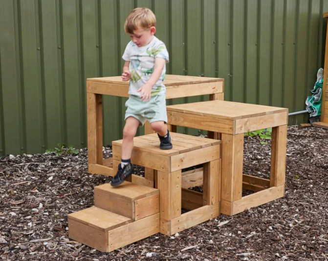 Giant Cube Blocks Nest - 4 Piece Set