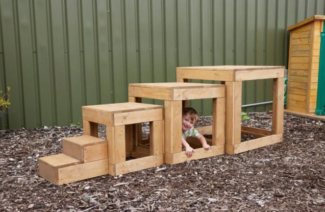 Giant Cube Blocks Nest - 4 Piece Set