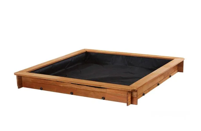 Square Wooden Sand Pit And Cover