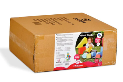 Edushape Giant Foam Blocks 16 Pieces