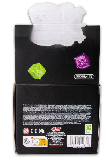 SCRUNCHEMS GLITTER SUGAR CUBE