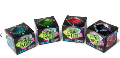SCRUNCHEMS GLITTER SUGAR CUBE