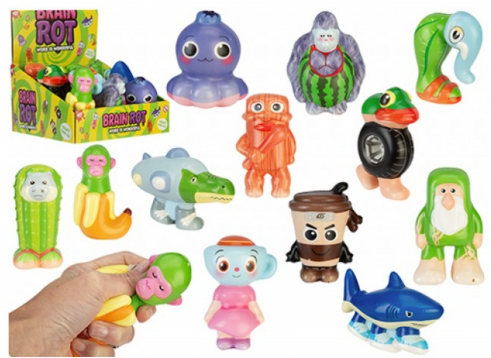 Brain Rot Squish Series One 10cm