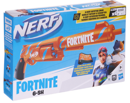 NERF X FORTNITE 6 DART PISTOL - SENsory Toys4U