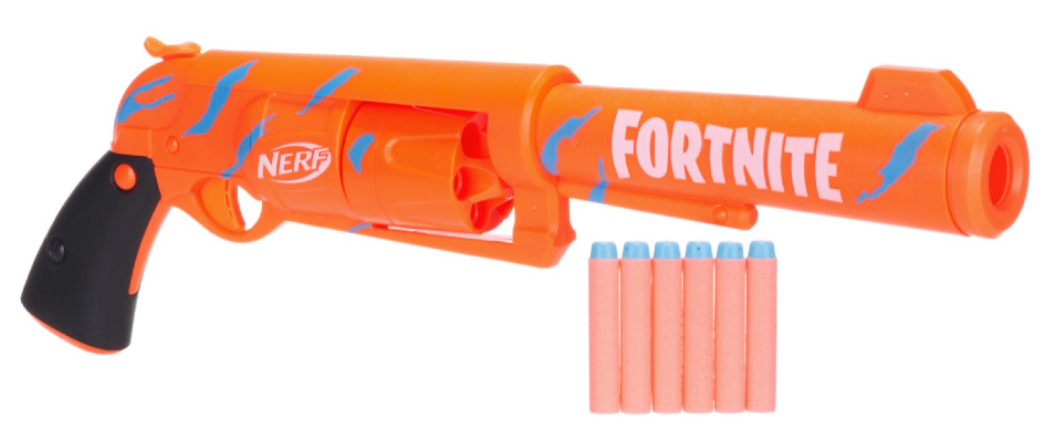 NERF X FORTNITE 6 DART PISTOL - SENsory Toys4U