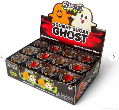 SCRUNCHEMS GLOW IN THE DARK SUGAR GHOST