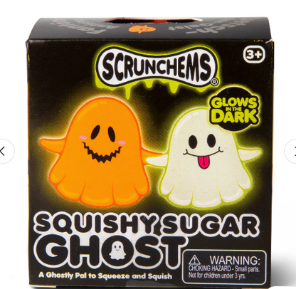 SCRUNCHEMS GLOW IN THE DARK SUGAR GHOST