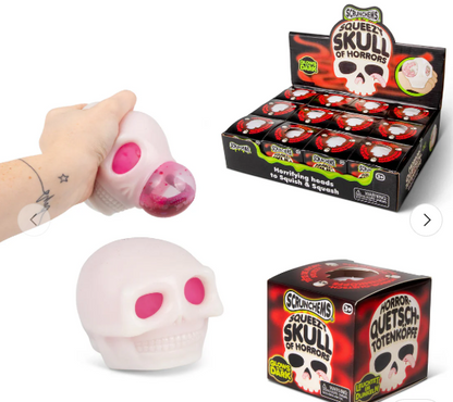 SCRUNCHEMS SQUEEZY SKULL OF HORRORS