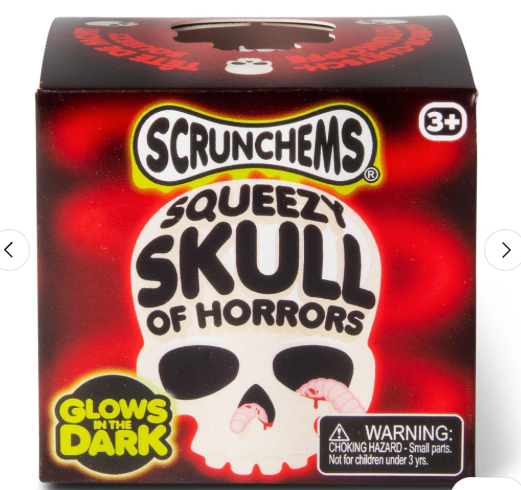 SCRUNCHEMS SQUEEZY SKULL OF HORRORS