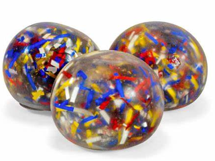 Flash Squeeze Confetti Ball