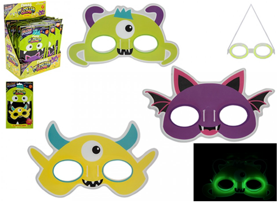 MONSTER GLOW MASKS