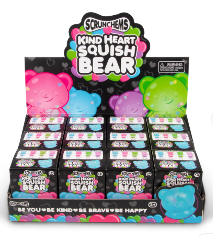 SCRUNCHEMS KIND HEART SQUISH BEAR