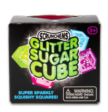 SCRUNCHEMS GLITTER SUGAR CUBE