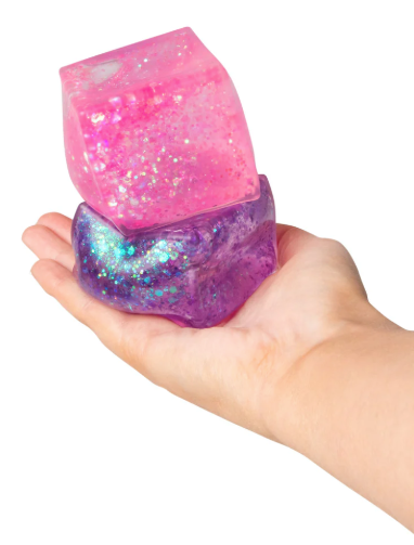 SCRUNCHEMS GLITTER SUGAR CUBE