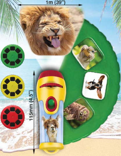Funny Animals Torch and Projector