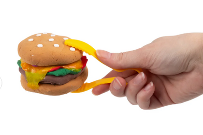 MAKE YOUR OWN BURGER SLIME AND PUTTY