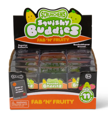 SCRUNCHEMS SQUISHY BUDDIES - FAB N FRUITY