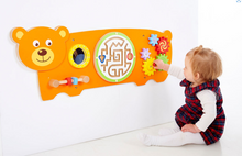 Bear Activity Wall Panel - SENsory Toys4U