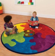 Rainbow Colour Palette Carpet - SENsory Toys4U